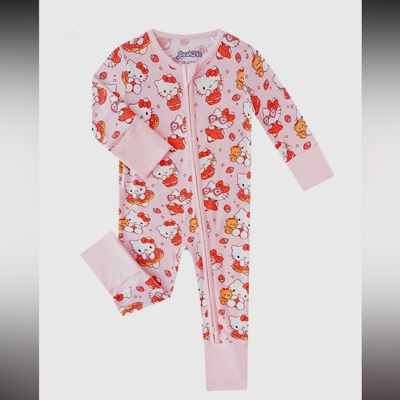 poshtot Other - (NWT) Poshtot Hello Kitty bamboo convertible zippy